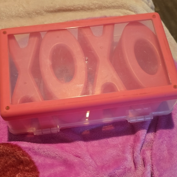 Pink XOXO Storage Box - Picture 3 of 3